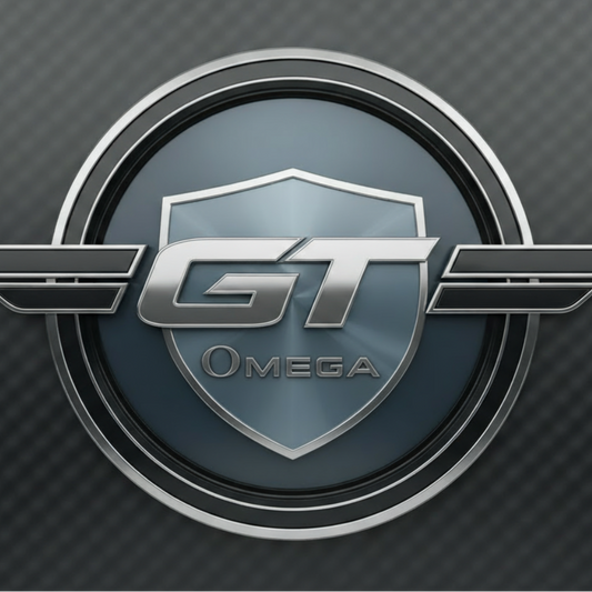 substitute the word Omega for the word motorsport.  Keep all other parts of this logo with the exception of the word substitiution